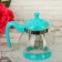 Glass teapot “Melody”, 750 ml, with metal sieve, color mix