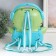 Piggy bank Plastic "Ryukzak Fryhah" Coded Castle, sound AA 25x14x18.5 cm