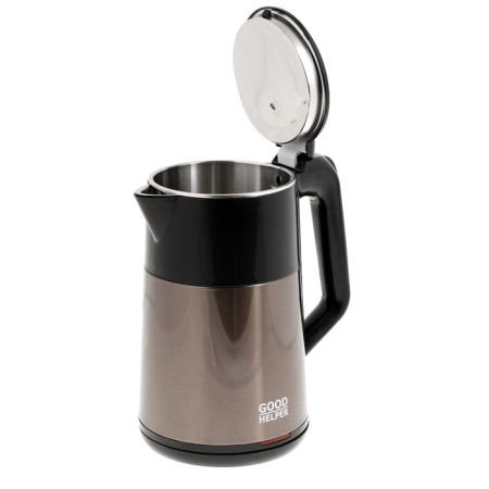 Electric kettle Goodhelper KPS-188C, plastic, Metal flask, 1.8 l, 1500 watts, brown-5