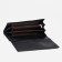 Women's wallet on magnets, black color