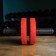 The clip for the press Onlytop, 31x17x17 cm, with a rug, red color