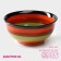 Boronnik ceramic shade "India", 450 ml, d = 14 cm, color orange color