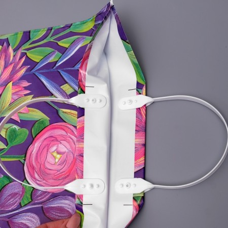 Package "Lesson", polyethylene with a plastic pen, 36x33 cm, 80 μm-1