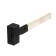 Sledgehammer castle scrap, 3 kg, wooden handle