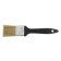 Brush flat scrap, natural bristles, plastic handle, 1.5 ", 38 mm