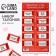 A set of coupons for two "Evening for two", 10 coupons, 11 x 20 cm