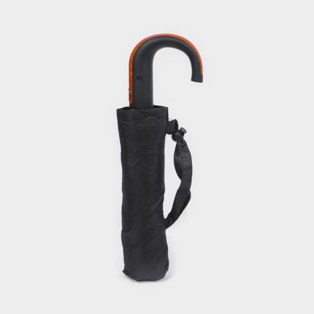 The umbrella semi -automatic “thunder”, Eponge, 3 additions, 8 knitting needles, r = 48 cm, black color-5