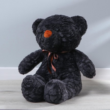 Soft toy "Bear", gray color, 65 cm-1
