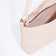 Cross-Bodi Bag on a zipper, beige color
