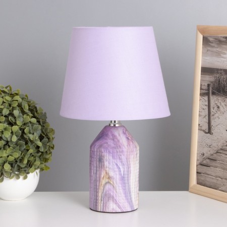 Highlight "Giselle" 1x40W E14 Lilac 20x20x32cm