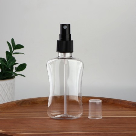 A bottle for storage, with a spray, 100 ml, black color-3