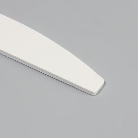 File - emery, abrasiveness 200/240, 18 cm, packing 20 pcs, white color-2