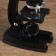 Microscope with the projector "science", the frequency of an increase in 50-1200x, with backlight,