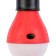 Camping lamp, 60 lm, 3 modes, 3 aaa, 11 x 5 cm, red