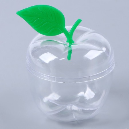 The basis for creativity and decoration "Apple", a set of 3 pcs., Size 1 pc. - 8 × 9 × 7 cm
