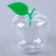 The basis for creativity and decoration "Apple", a set of 3 pcs., Size 1 pc. - 8 × 9 × 7 cm