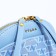 Bag Cross-Bodi with a zipper, blue color