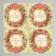 Paper napkins "New Year's Wreath", 33x33 cm, set 20 pcs.