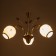 AGATA chandelier 3x40W E27 Gold Model: 2600547