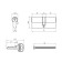 The cylinder mechanism "Allur" 3 cylinders a 70bp, brass color, 5 cells
