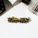 Hair hairpin "Openland branches" 2.3x8.5 cm, gold