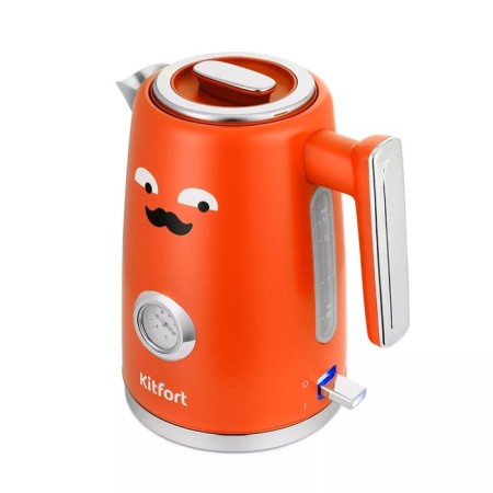 KT-6144-3 kettle, plastic, 1.7 l, 2200 watts, red