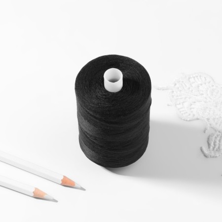 Threads 45ll, 2500 m, black color No. 6818-2
