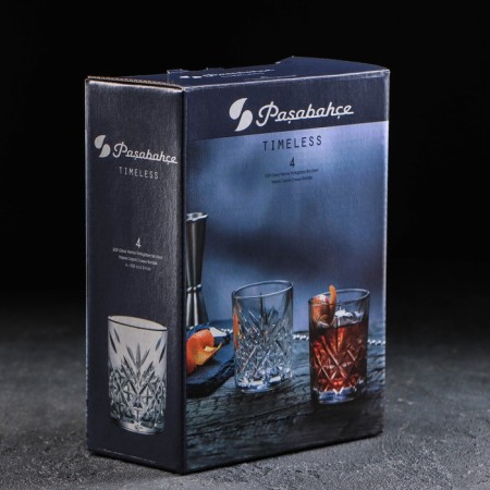 Set of glass glasses Timeless, 205 ml, 4 pcs-3