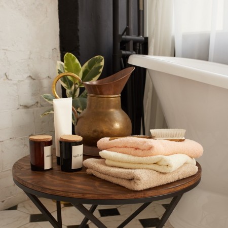 Terry towel economy and I am 50*90cm, col. milk, 100% cotton, 320 g/m2-9