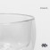 Glass pyla (bowl) Magistro "Duo", 300 ml, 11.5 × 6 cm, with double walls