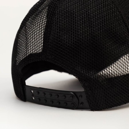 Women's cap minku with shiny inserts black color, rr 56-58-4