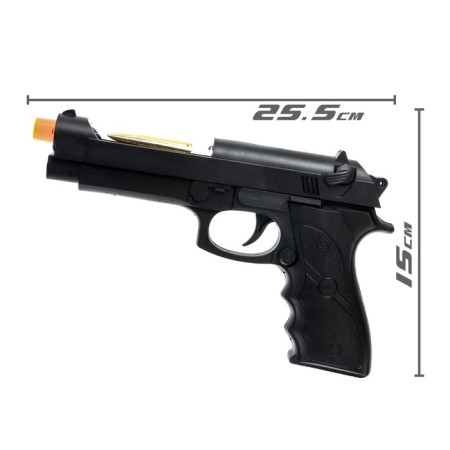 Colt pistol, light, sound, works from batteries-1