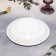 Deep porcelain plate Balance, 500 ml, d = 21 cm, black color