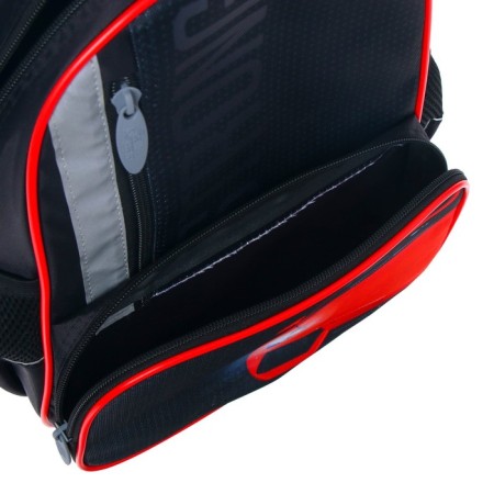 School backpack, 37 x 26 x 13 cm, ergonomic back, calligrata orth "machine"-12