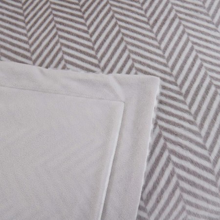 Florence bedspread, size 160x220 cm, gray color-7