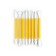 Set of sculpting glasses 8 pcs, plastic tm artfox study