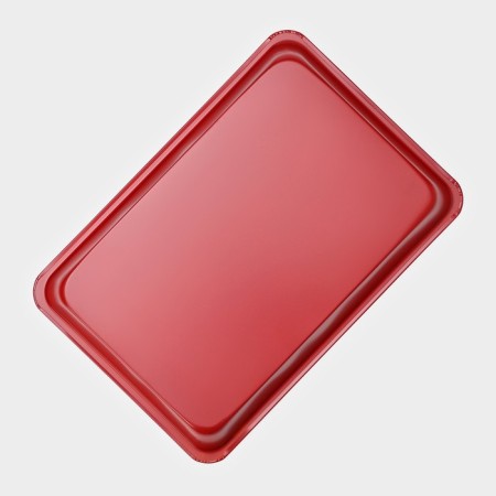The baking sheet of the Dolyan “Renard. Rectangle ", 31.5 × 21.5 cm, anti -stick coating, red color-4