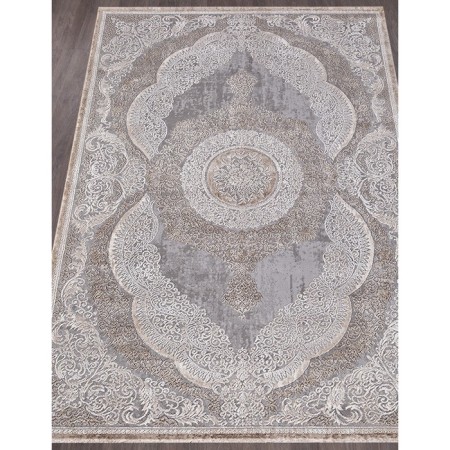 Rectangular carpet Karmen Hali Armina, size 160x230 cm, color Grey/Brown-1