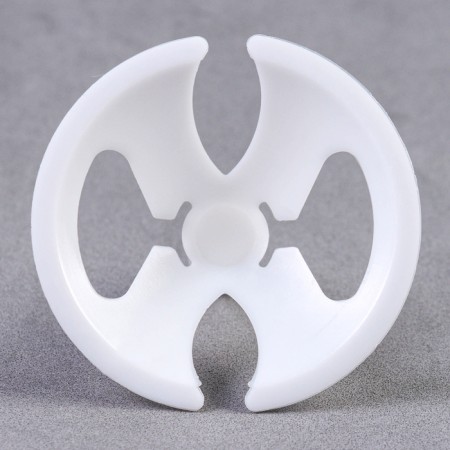 Holder-is a ball for balls, d = 5 mm, white color, set of 100 pcs.-2