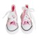 Doll sneakers, sole length 7.5 cm, pink color