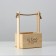 Wooden Kashpo, 15 × 12 × 9.5 (25) cm "Happy Birthday", handle rope, engraving