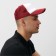 Baseball cap with minaku grid, burgundy color, size 56-58