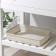 Clot "Calm", 35.5 × 26 × 7 cm, color white rattan