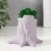 Concrete Kashpo "stump" 7.5x8.5x7 cm gray with moss (moss green stabilized)