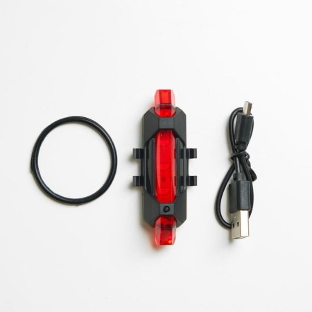 Bicycle rear battery, waterproof bicycle, 5 diodes, 4 modes-4
