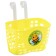 Children's basket Dream Bike, yellow color