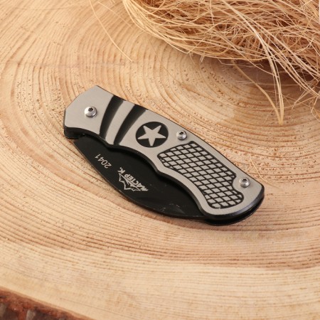 Folding knife "Alexander" 14.8 cm, blade 62mm/2mm, metal hilt-2
