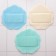 Bath pillow with suction cups "Lotus", 33 × 33 cm, color mix
