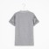 Polo T -shirt for a boy, Gray color/Print mix, height 128 cm