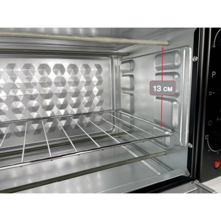 Mini-Dukhovka Oursson MO2008/BL, 1360 W, 18 l, 3 modes, black-5